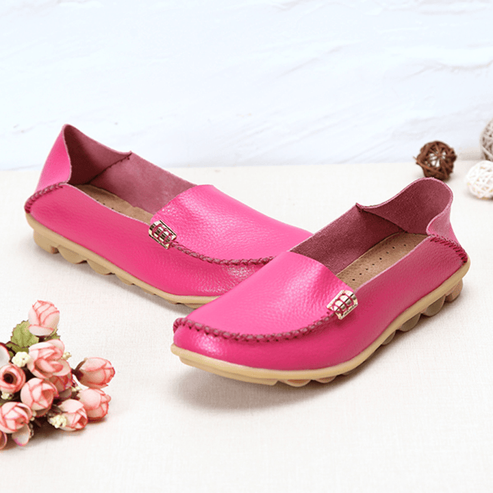 US Size 5-13 Women Flat Shoes Casual Comfortable Outdoor Slip on Loafers