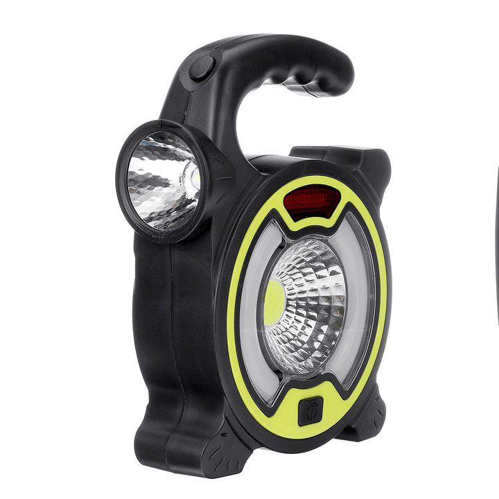 150LM COB Work Light 4 Mode USB Rechargeable Searchlight 200M Outdoor Fishing Camping Light