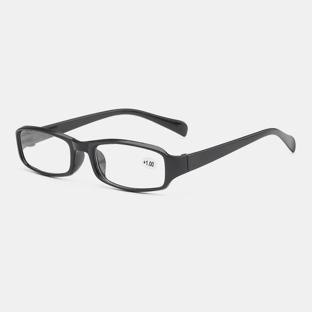 Unisex Full Frame Resin Len Reading Glasses Portable Comfy High-Definition Presbyopia Glasses - MRSLM