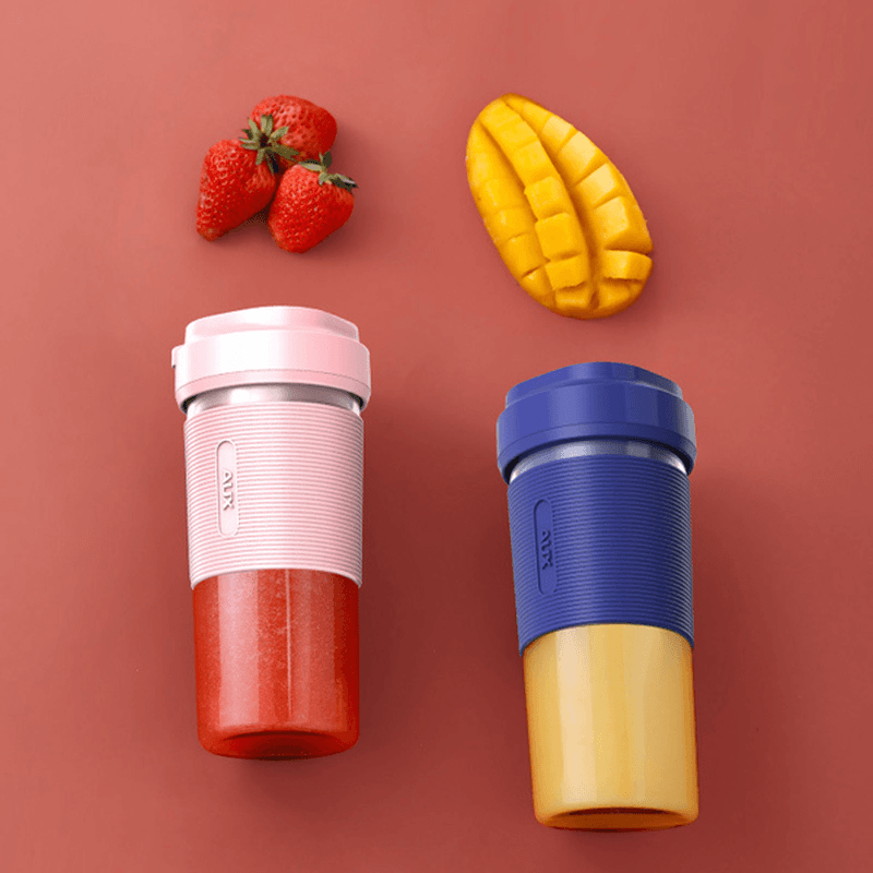 AUX HX-BL98 50W 300Ml Fruit Juicer Bottle Portable DIY USB Juicing Extracter Cup Outdoor Travel