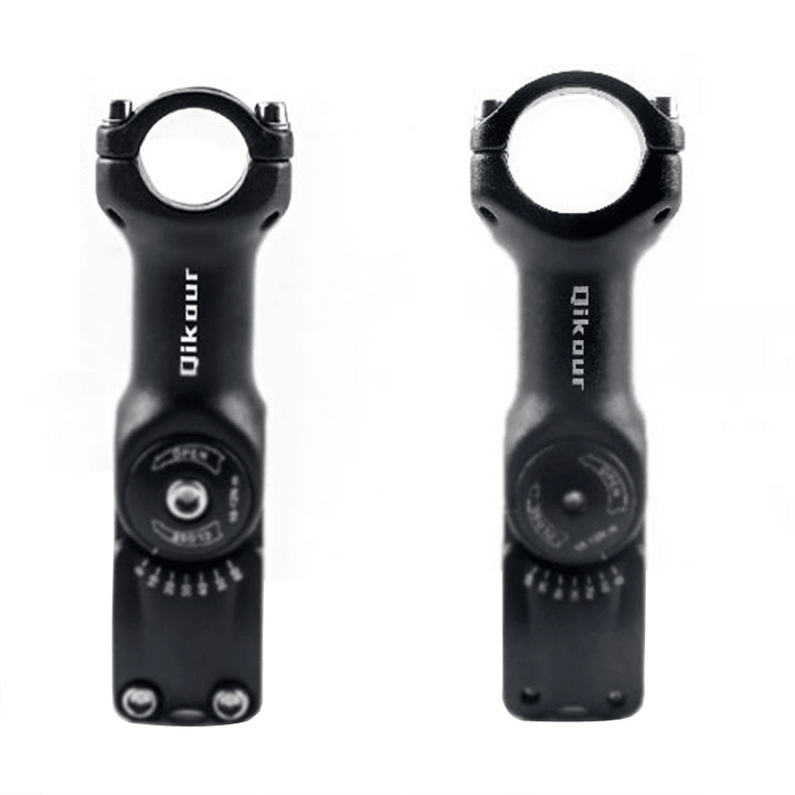 Qikour 25.4/31.8Mm 60¬∞ Adjustable Bike Stem Riser Road Mountain Bicycle Cycling Accessories