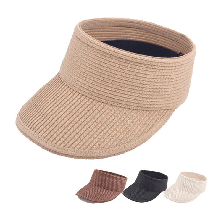 Women Outdoor Breathable Foldable Straw Hat