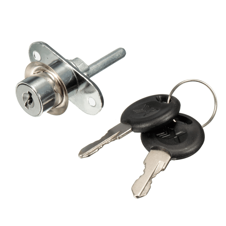 Aluminium Alloy Cam Lock for Cabinet Drawer Locker with 2 Keys 16Mm - MRSLM