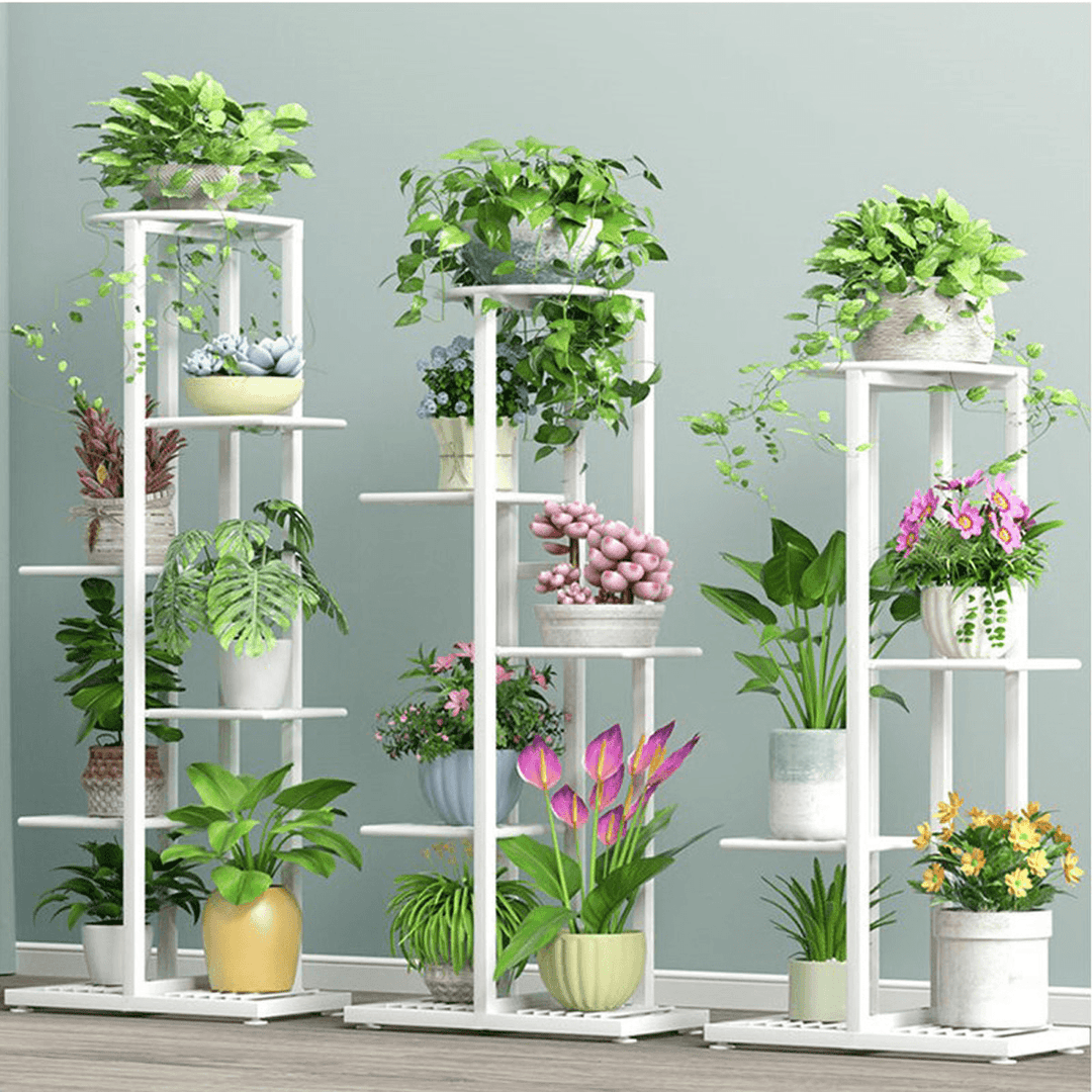 YOUHUA 2006 5/6 Tier Flower Plant Stand Indoor Metal Pots Stander Display