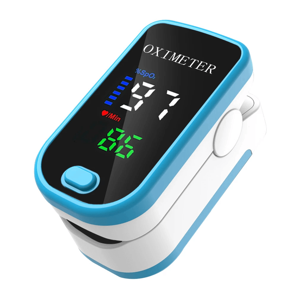 Digital Pulse Oximeter Finger Clip Heart Rate Monitor Oximetro Household Spo2 Monitor Oxymetre Finger Clip Heart Rate Monitor