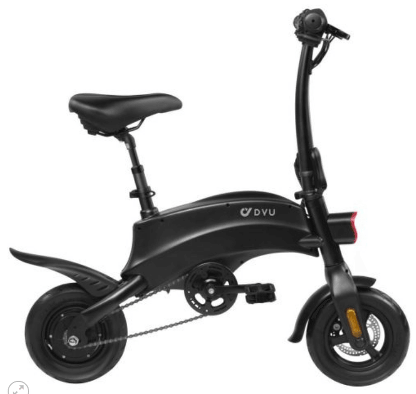 DYU S2 350W 10Ah 36V 10In Folding Moped Bicycle 25Km/H Top Speed 40Km Max Mileage Electric Bike City E Bike