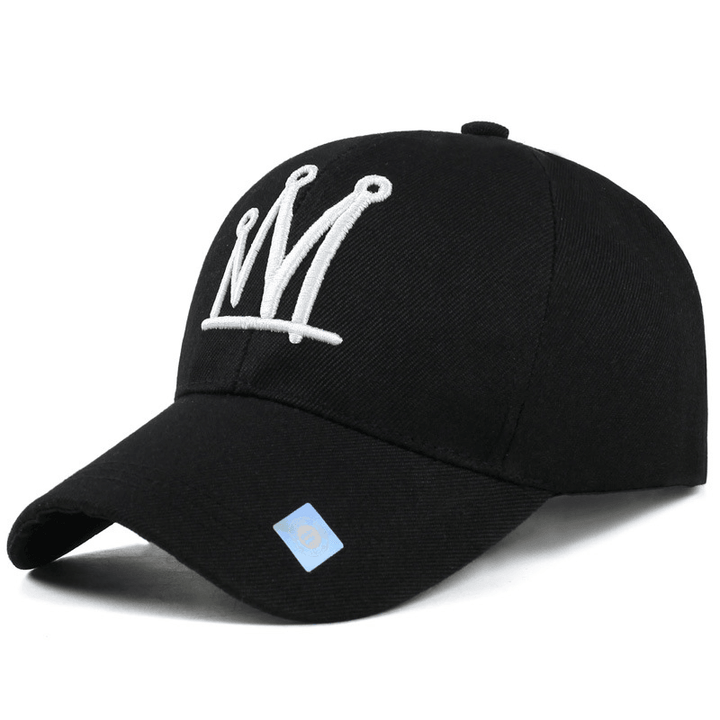 Embroidered Peaked Hat Women Alphabet Baseball