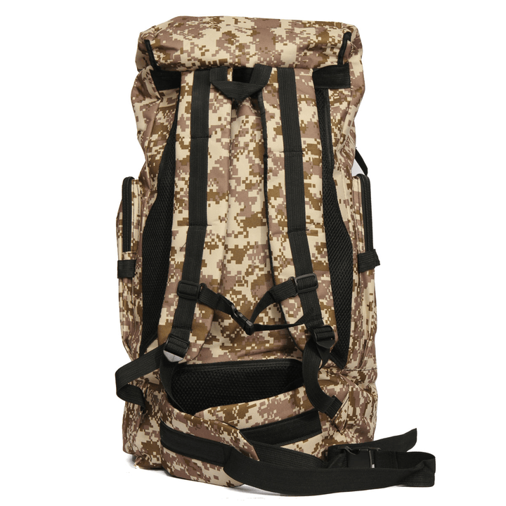 80L Outdoor Tactical Bag Climbing Backpack Waterproof Sports Travel Hiking Camping Rucksack