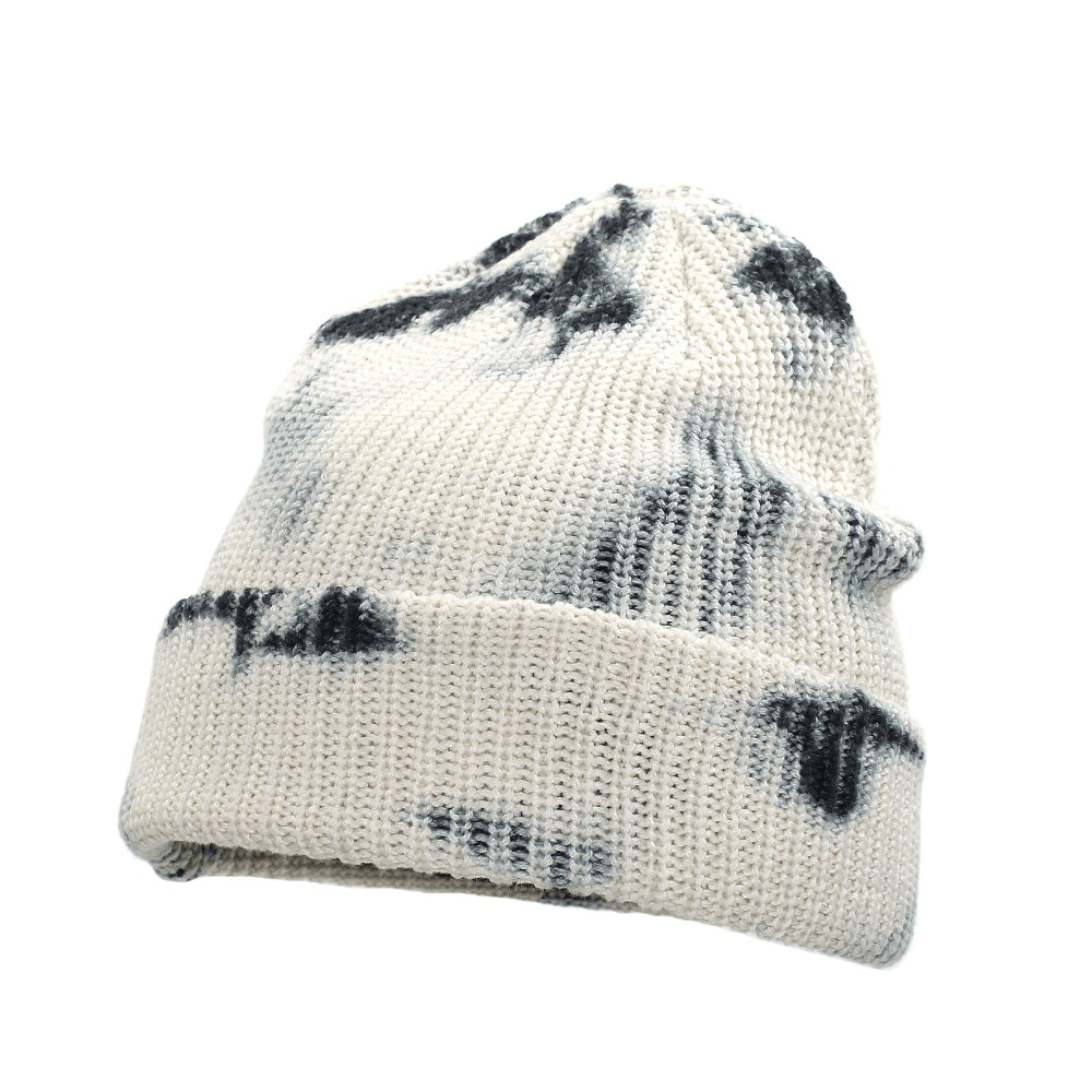 Gradient Color Knitted Hat Lovers Keep Warm and Cold