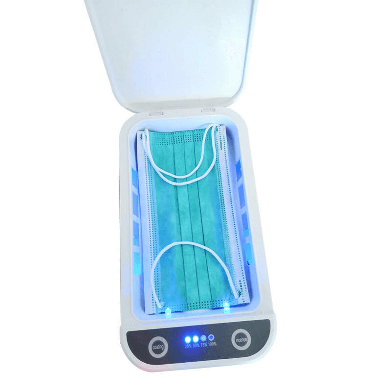 Mobile Phone USB Uv-Ultraviolet Light Sterilizer Disinfection Storage Box Home