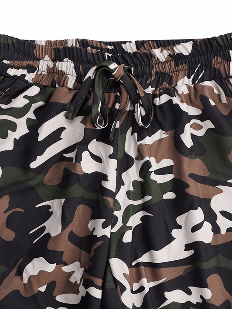 Casual Women Skinny Camouflage Pants