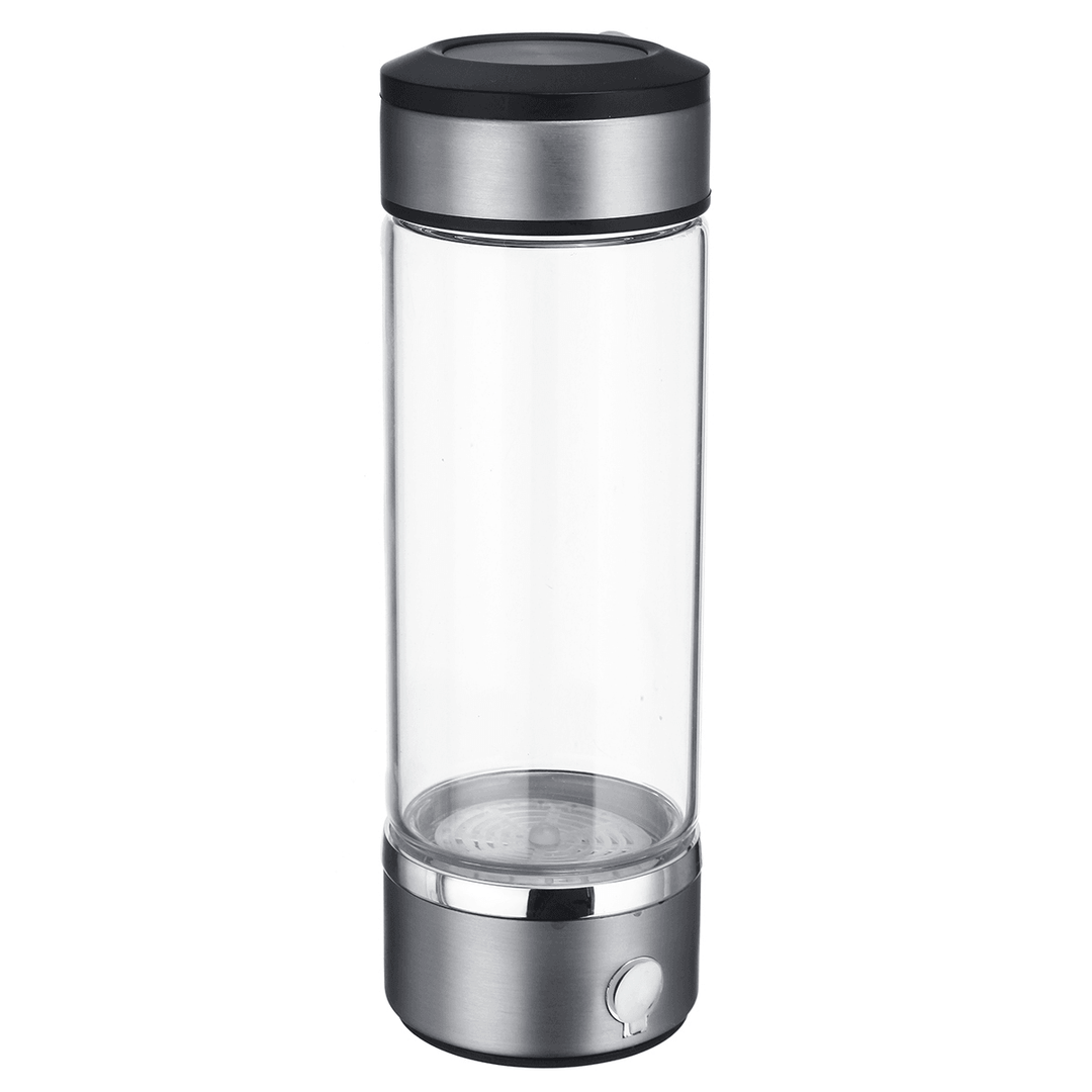 420ML Water Ionizer Bottle Rechargeable Negative Ion Water Cup Hydrogens-Rich Water Cup