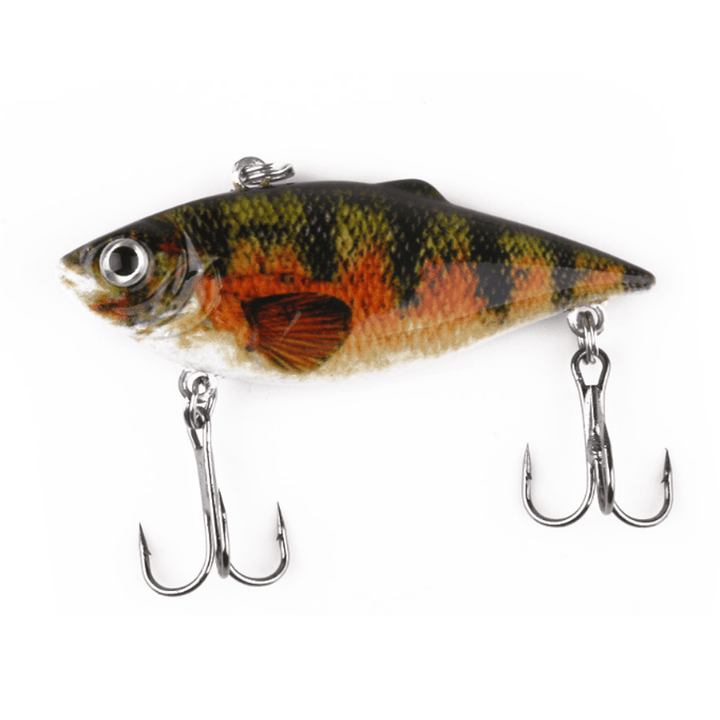 5 Pcs Fishing Lures 6.5Cm 100G Artificial Hard Bait 3D Eyes Fishing Tackle with Storage Box