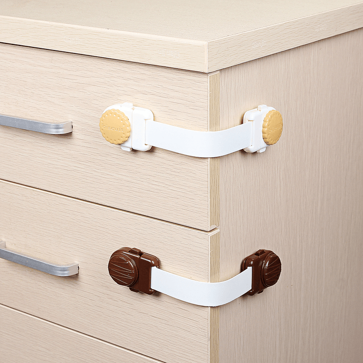 Child Proof Cabinet Lock Latchesrefrigerator Toilet Medicine Drawer Cupboard Multi-Use Safety Locks