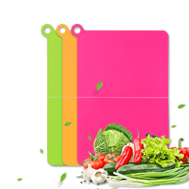 Ipree¬Æ Plastic Folding Cutting Board Portable Chopping Board Kitchen Board Home Camping Picnic Accessories - MRSLM