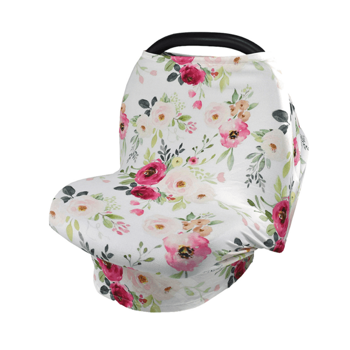 Breastfeeding Baby Nursing Cover Infant Stroller Car Seat Scarf Canopy Blankets