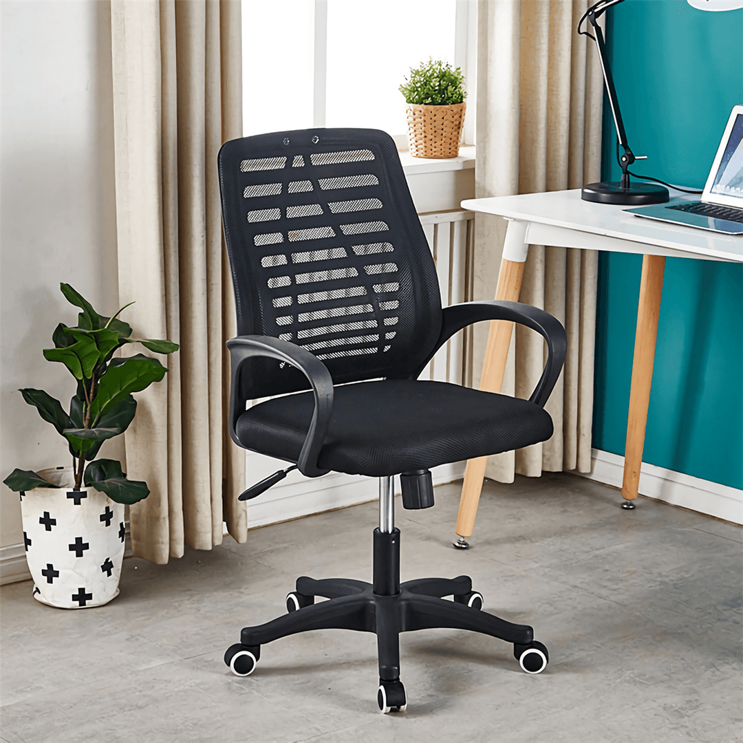 Office Mesh Chair Executive Ergonomic Rotating Mid-Back Computer Desk Seat Adjustable Lifting Chair Home Office Furniture