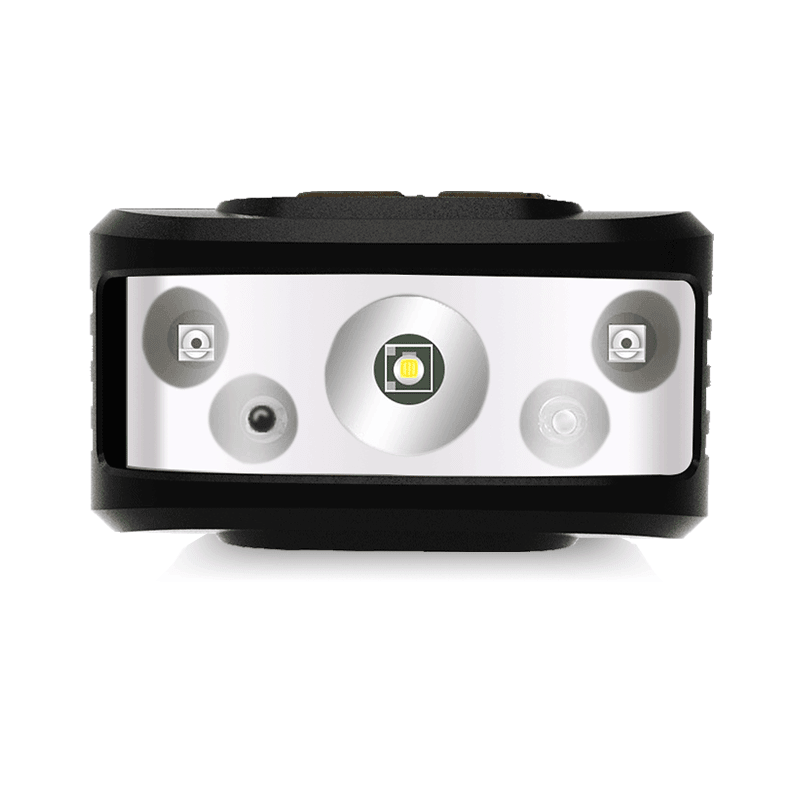 XANES® JS-606 5-Modes 200LM XPE Inductive Mini Head Lamp USB Charging Waterproof Headlight Outdoor Caping Torch