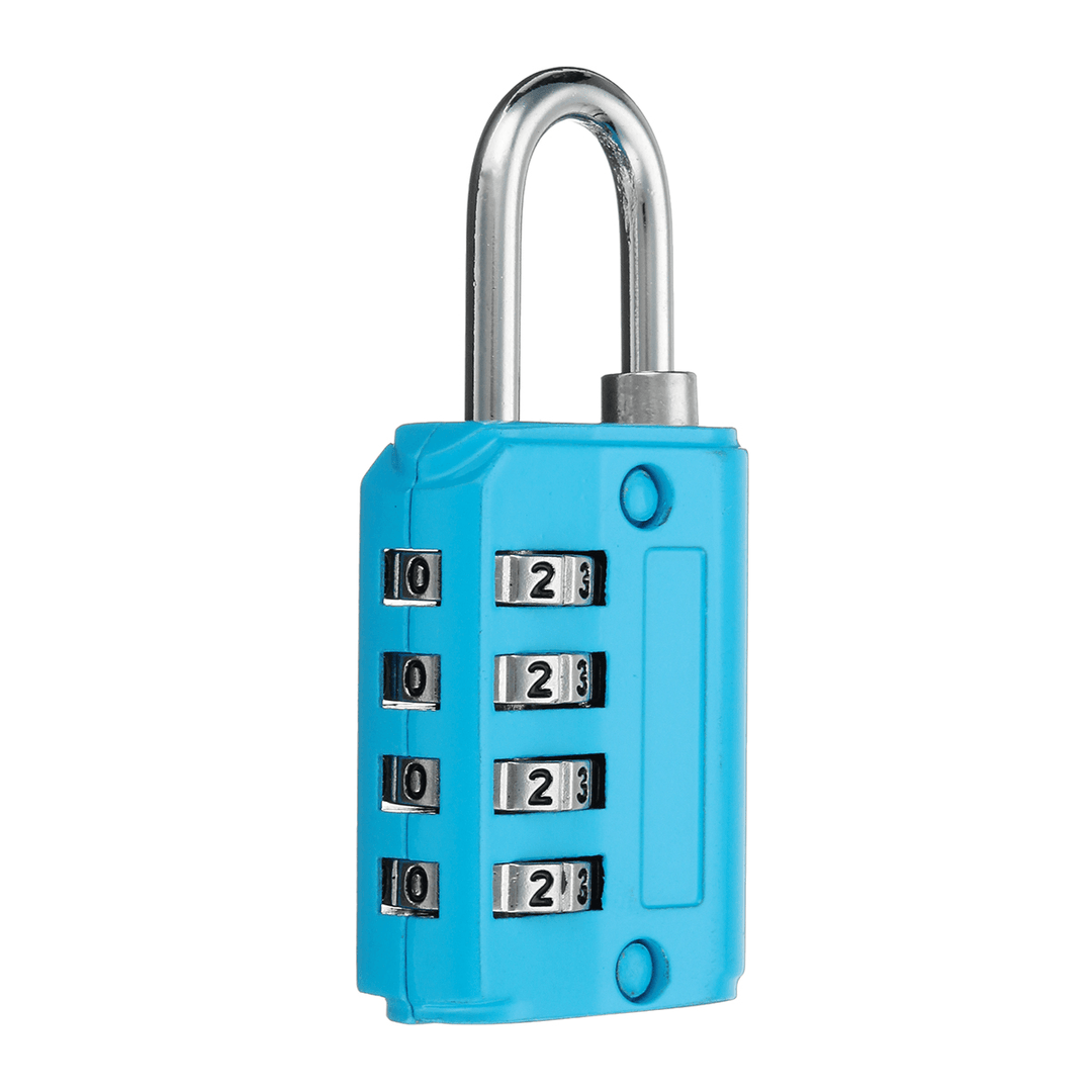 Mini 4 Digit Combination Safety Security Padlock Number Luggage Travel Code Drawer Lock