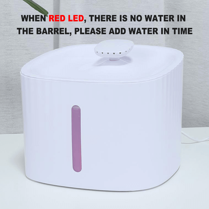 3L USB Pet LED Water Fountains Automatic Water Dispenser for Cats and Dogs