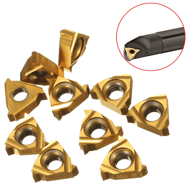 4Pcs 12Mm Shank External Turning Tool with CCMT09T304 Carbide Inserts CNC Machine Tools Turning