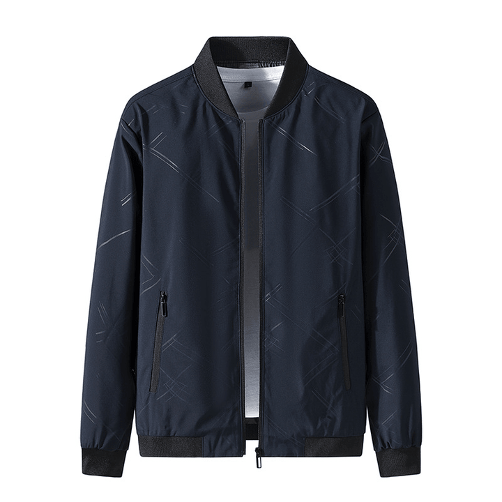 Jacket Men'S Autumn Jacket Middle-Aged Business