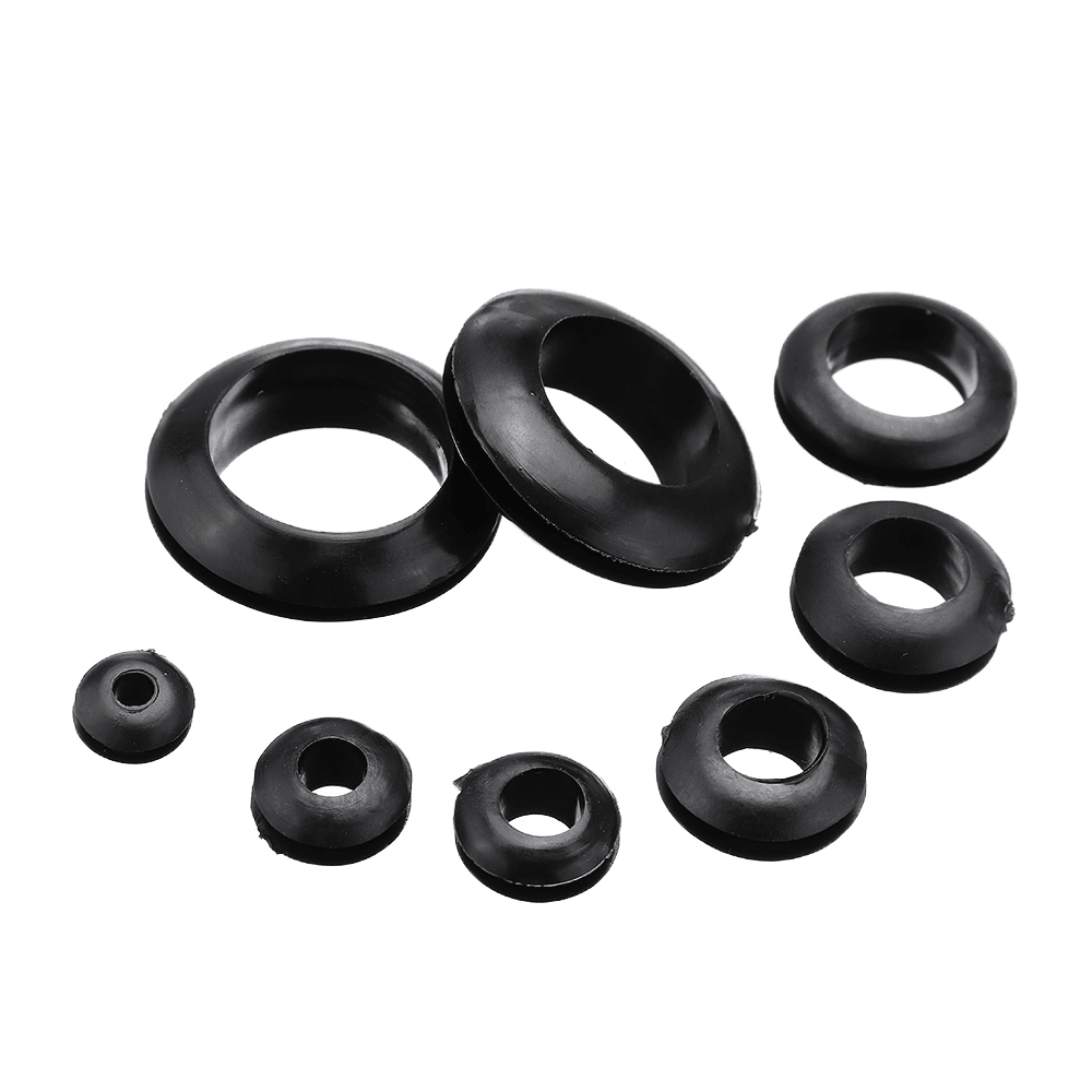 Suleve‚Ñ¢ MXRW5 180Pcs Rubber O Ring Washer Grommets Ring Anti-Slip Gasket Seal Assortment Set