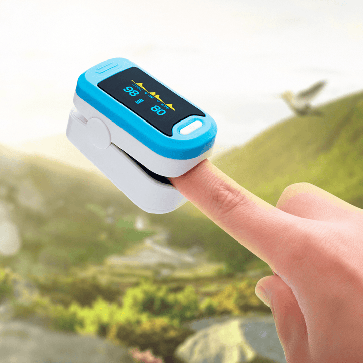 BOXYM YK-81A OLED Portable Finger-Clamp Pulse Blood Oximeter Monitor Spo2 Blood Oxygen Saturometro Pulse Oximetro Monitor