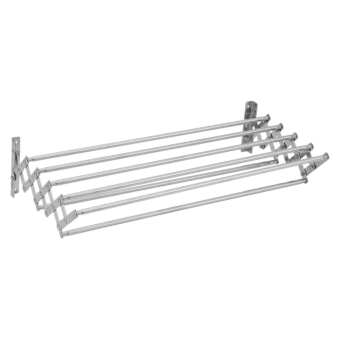 Stainless Steel Towel Organizer Towel Rack Retractable Towel Rack Bath Towel Holder Storage Organizer for Home Hotel