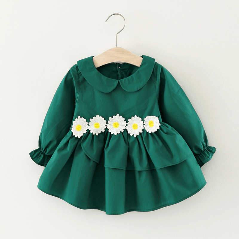 The New Girl Dresses Wholesale Wholesale Autumn Baby Wear Long Sleeved Dress Princess Dress Taobao Consignment