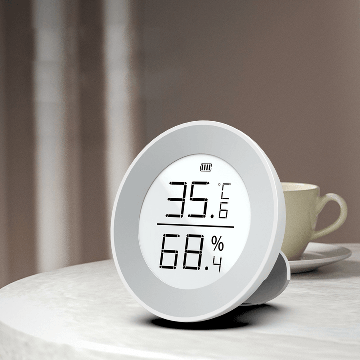 Digital Circular Indoor Temperature Hygrometer Humidity Temperature Measurement for Indoor Home Office Measurement