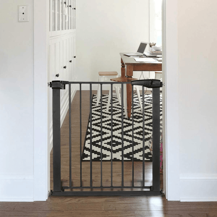 Extra Wide Baby Gate Baby Fences Kids Play Gate Large Pet Gate with Swing Door for Doorway Stairs