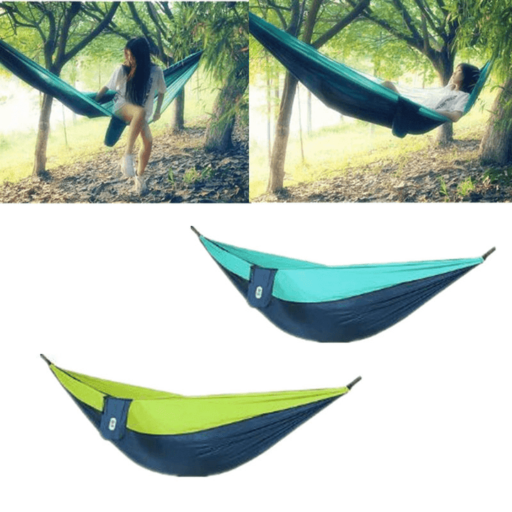 ZENPH 1-2 People Outdoor Camping Hammock Hanging Swing Bed Max Load 300Kg From - MRSLM