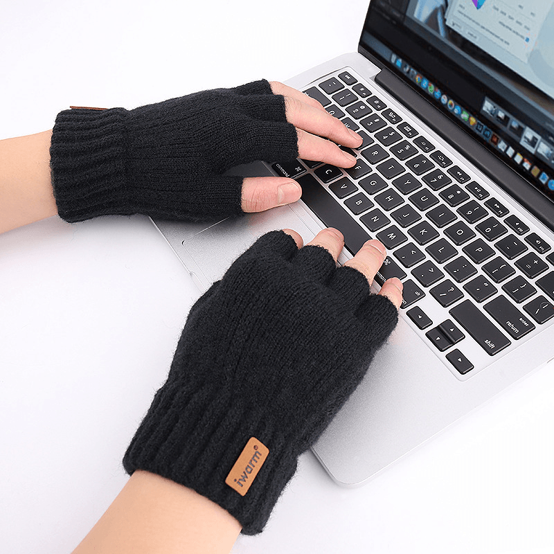 Men'S and Women'S Autumn and Winter Cold Protection Touch Screen Gloves