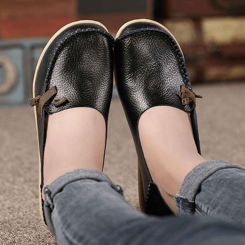 US Size 5-11 Shoes Women Flats Comfortable Casual Outdoor Breathable Slip on Flats Loafers Shoes