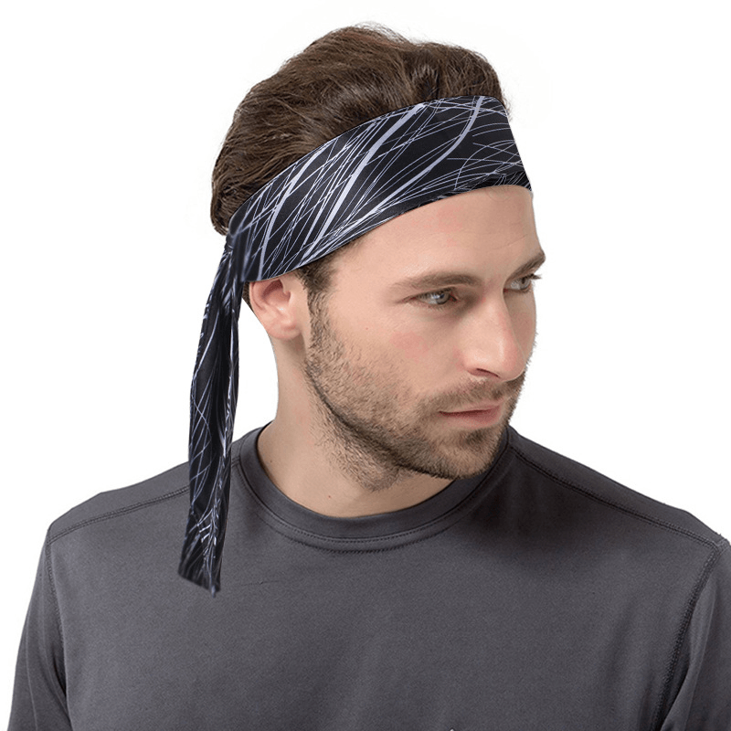 COTEO Polyester Sports Sweat-Absorbent Headband