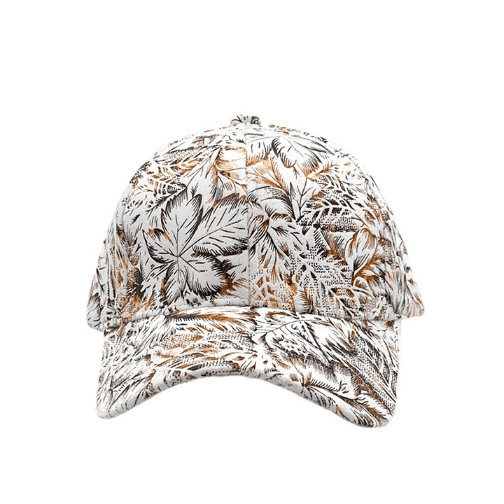 All-Match Printed Baseball Cap Ladies Outdoor Outing