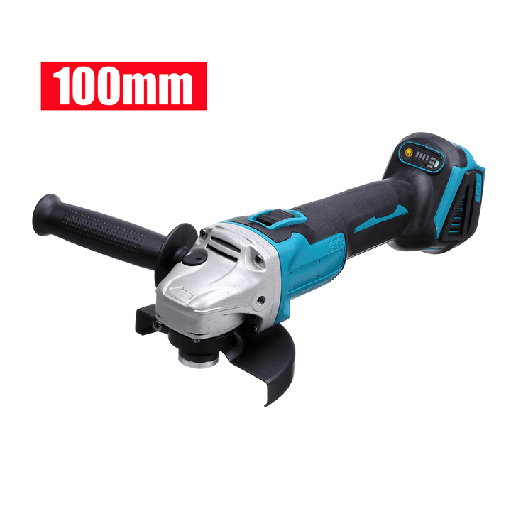 800W 4 Speed Brushless Angle Grinder 100Mm/125Mm Electric Grinding Cutting Polishing Machine Adapted to Makita Battery - MRSLM