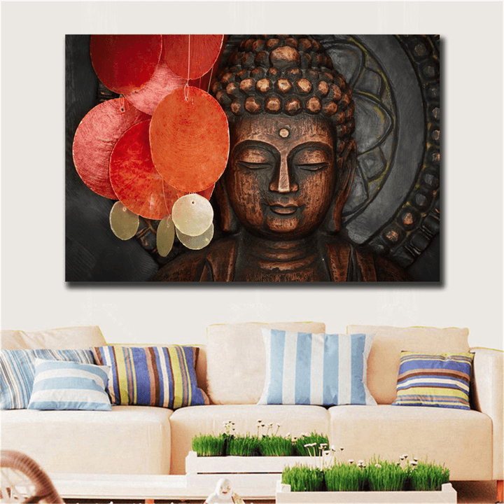 Large Art Prints Home Decor Canvas Painting Wall Art Statue Meditation Paper