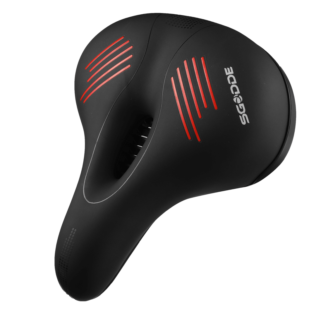 Bike Saddle Breathable Hollow Shock Absorbed Comfortable Bicycle Seat Cushion Bike Accessories