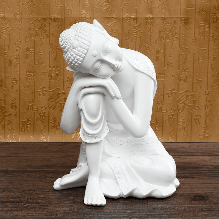 25Cm Resin Sitting Figures Garden Oudtoor Indoor Statue Ornament Decorations