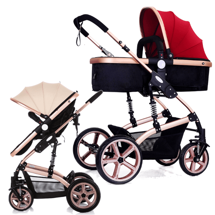 High View Pram Travel System 3 in 1 Combi Stroller Baby Child Pushchair