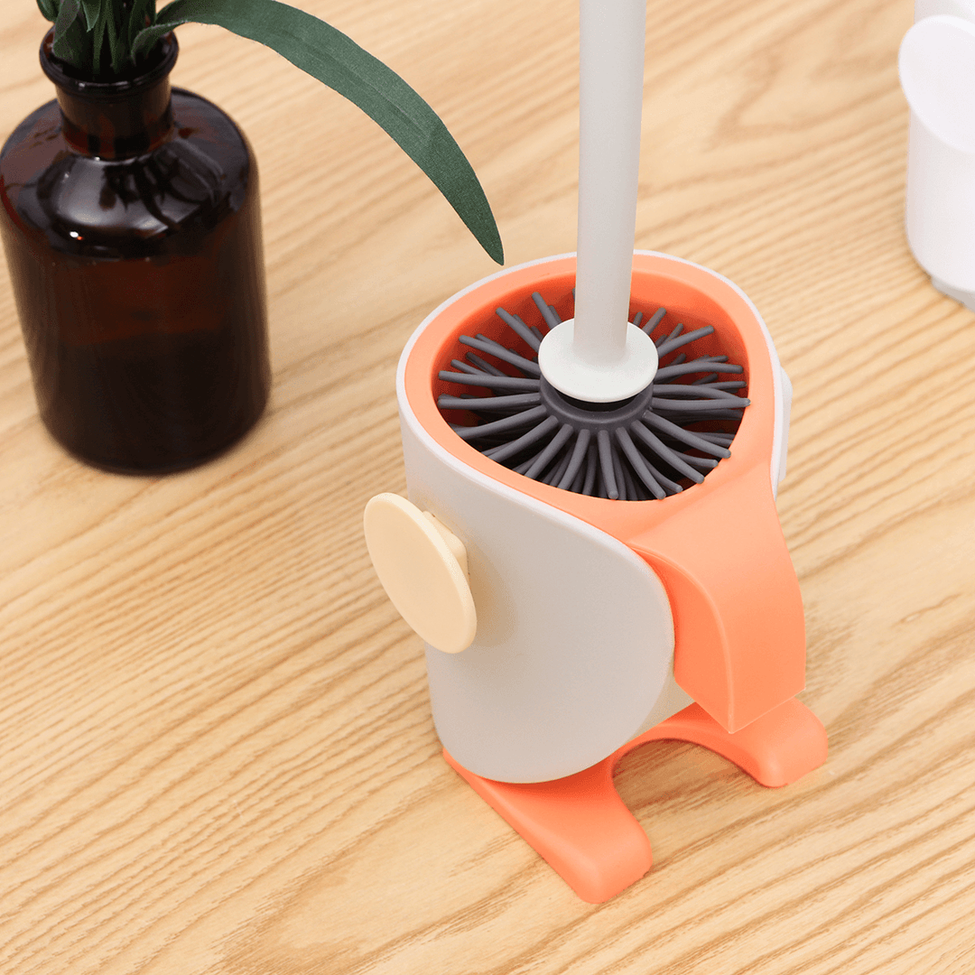 Long Handle Toilet Brush Toilet Brush Holder Bathroom Brush Fashion Toilet Brush for Home Sanitary Ware Cleaning Tools