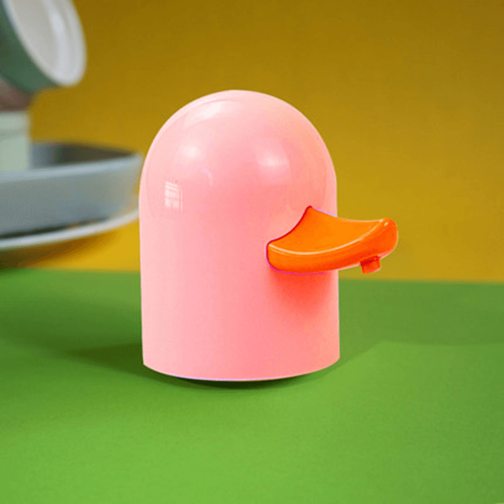 Automatic Foam Soap Dispenser Cute Duck Head Touchless USB Charging Intelligent Sensor Hand Washing Machine - MRSLM