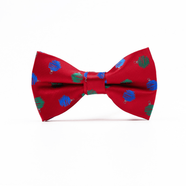 Fashion Casual Men'S Polyester Jacquard Bow Tie