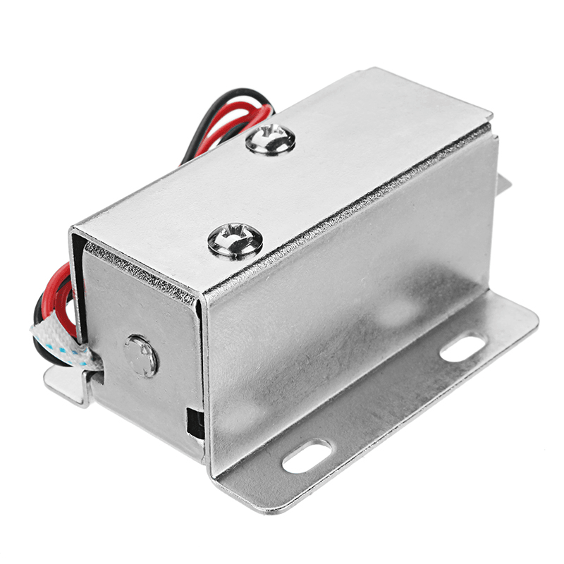 12V DC 0.65A Electric Lock Assembly Solenoid Cabinet Drawer Door Lock Tongue Latch