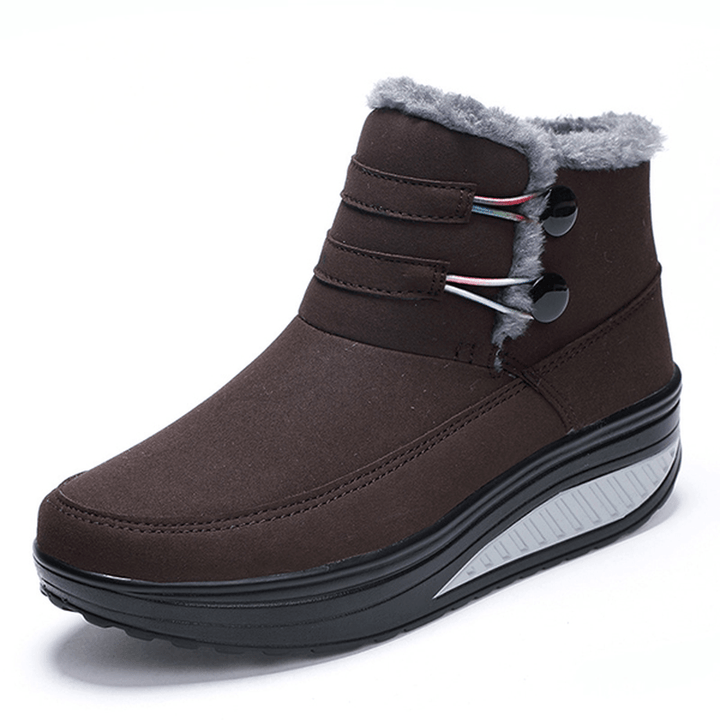 Women Winter Slip on Keep Warm Boots