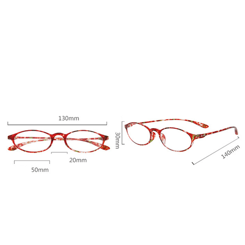 Mens Women TR90 Light Weight Resin Reading Glasses Foldable Presbyopic Glasses