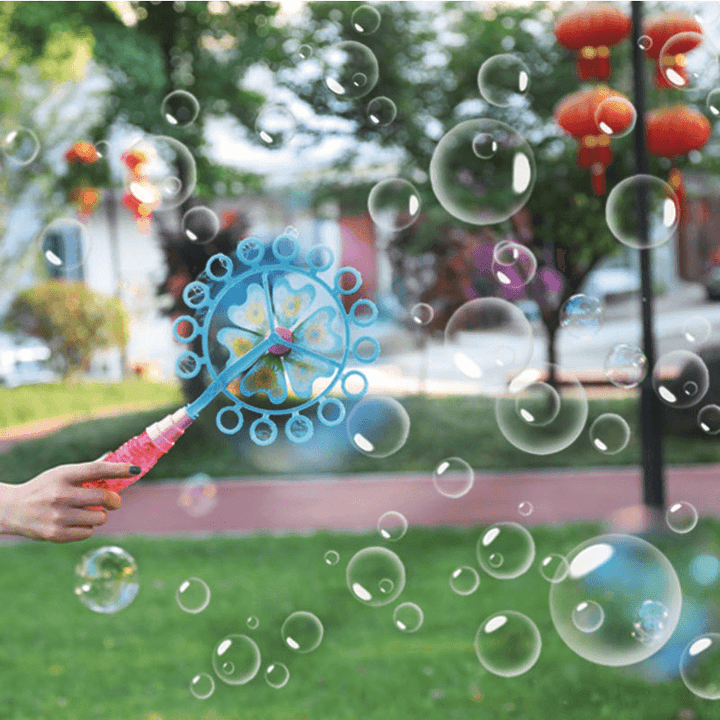 Luminous Windmill Bubble Machine Children'S Toy