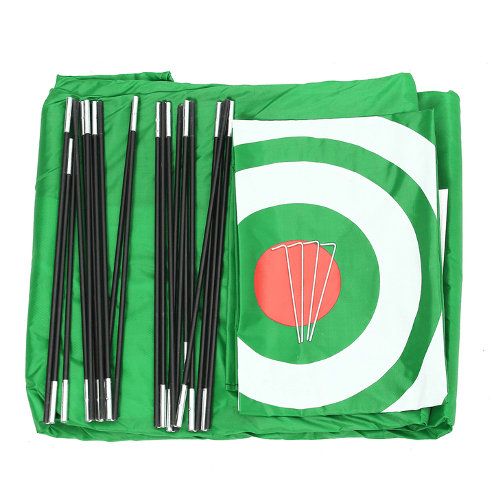 3M Golf Training Net Portable Foldable Practice Golf Chipping Net Hitting Cage Trainer Indoor Outdoor Garden Grassland Tent Golf Aids Equipment